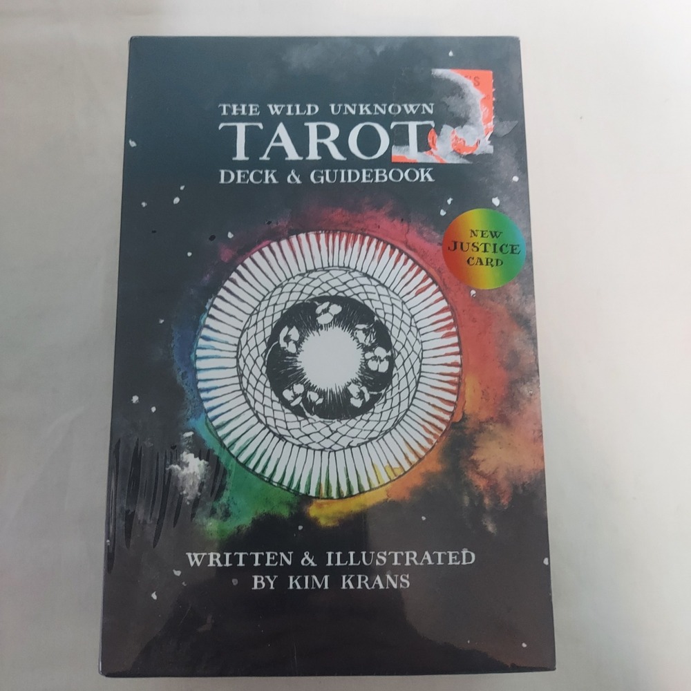 The Wild Unknown Tarot Deck & Guidebook by Kim Krans‎ New Justice Card